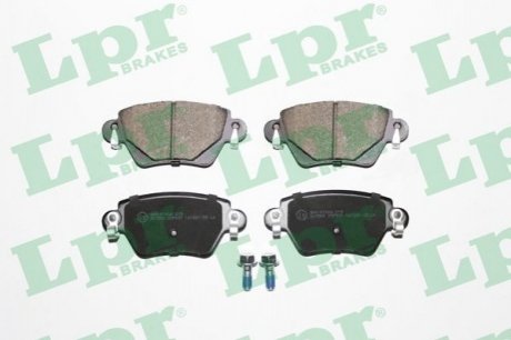 Купить Комплект тормозных колодок из 4 шт. дисков Jaguar X-type, Ford Mondeo, Renault Kangoo LPR 05P897 (фото1) подбор по VIN коду, цена 780 грн.