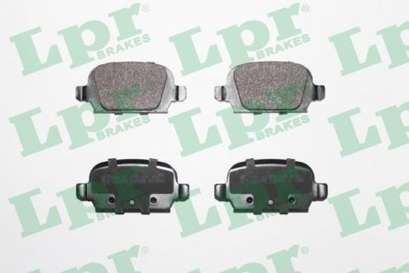 Купить Тормозные колодки дисковые Fiat Punto, Opel Corsa LPR 05P998 (фото1) подбор по VIN коду, цена 731 грн.