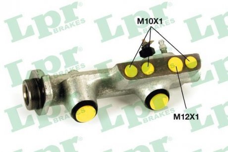 Тормозные колодки барабанные LPR 1101
