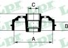 Купить Барабан тормозной LPR 7D0699CA (фото2) подбор по VIN коду, цена 3594 грн.