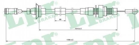 Трос акселератора LPR c0005A