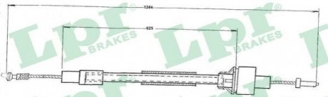 Купить Трос сцепления Ford Sierra LPR c0091C (фото1) подбор по VIN коду, цена 343 грн.