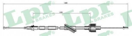 Трос сцепления LPR c0104C