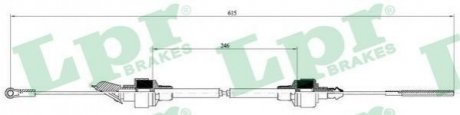 Купити Трос зчеплення Seat Ibiza LPR c0108C (фото1) підбір по VIN коду, ціна 301 грн.
