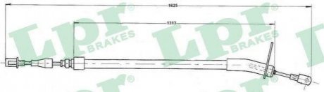 Трос ручного тормоза LPR c0410B