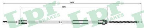 Трос ручного гальма LPR c0684B