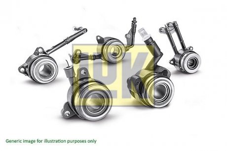 Купить Подшипник выжимной Dacia Duster 1.2TCe/1.5dCi/1.6 16V 10- Dacia Duster, Renault Duster, Captur LuK 510 0284 10 (фото1) подбор по VIN коду, цена 2183 грн.