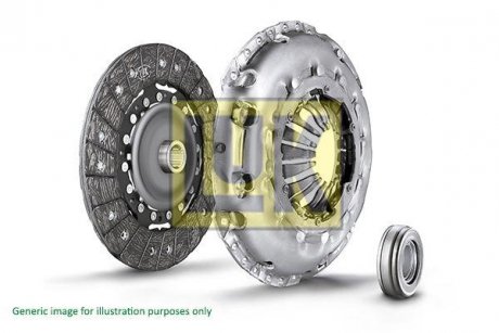 Комплект зчеплення Renault 19, 21, Trafic, Clio, Volvo 480, 440, 460, Renault Laguna, Mitsubishi Carisma, Renault Megane, Dacia Logan LuK 620 0796 00