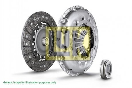 Комплект сцепления Hyundai I20, I30, KIA Ceed, Pro Ceed, Rio LuK 620 3354 00