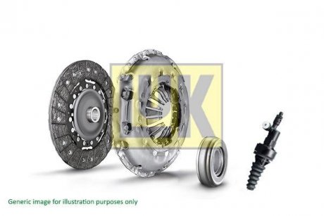 Купить Комплект сцепления Audi A3, Skoda Octavia, Volkswagen Golf, Bora, Seat Toledo, Volkswagen Polo, Seat Cordoba, Leon, Ibiza LuK 622 2235 21 (фото1) подбор по VIN коду, цена 8797 грн.