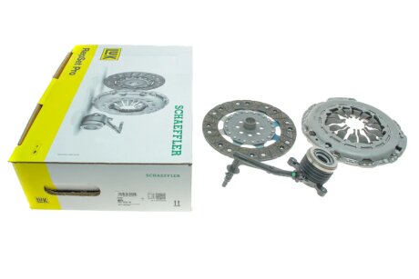 Комплект зчеплення Dacia Duster 1.2TCe/1.5dC,i 4x4, 10-18, H5F 410/K9K 658,856,858,896,898 LuK 623 3544 34