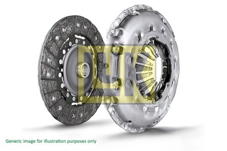 Купити Комплект зчеплення Hyundai Santa Fe/Kia Sorento 2.4 09- (d=240mm) Hyundai Santa Fe, KIA Sorento LuK 624 3782 09 (фото1) підбір по VIN коду, ціна 15339 грн.