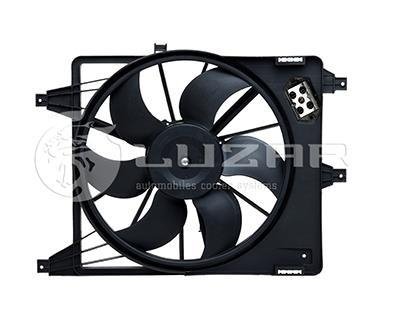 Вентилятор охлаждения радиатора Logan 1.4/1.6 (04-) AC+ Dacia Logan LUZAR lfc 0969