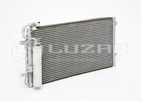 Купити Радіатор кондиціонера 2170 HALLA з ресивером Lada Priora LUZAR lrac 0127 (фото1) підбір по VIN коду, ціна 2264 грн.