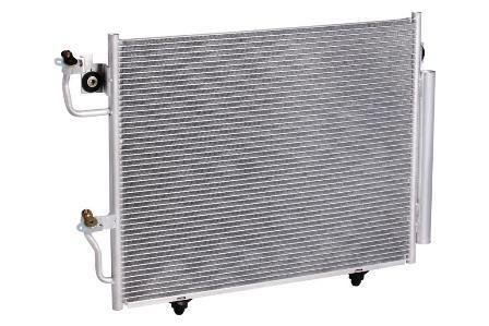 Радиатор кондиционера Pajero III (00-) с ресивером LUZAR lrac 11151