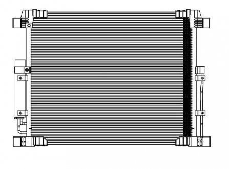 Купить Радиатор кондиционера (без ресивера) Infiniti FX35/QX70 (08-) Infiniti FX, QX LUZAR lrac 14f0a (фото1) подбор по VIN коду, цена 2889 грн.