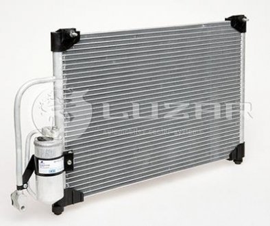 Радиатор кондиционера Ланос с ресивером Daewoo Lanos LUZAR lrac chls0235