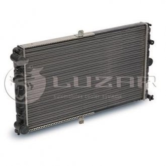 Радиатор охлаждения 2110-2112 (алюм) (универсальный) LUZAR lrc 01120