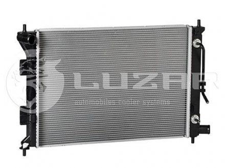 Радиатор охлаждения Ceed 1.4/1.6/2.0 (12-) АТ (553*388*22) KIA Soul, Hyundai Elantra LUZAR lrc 081x3