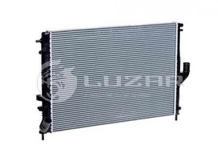 Радиатор охлаждения Logan 1.4,1.6 (08-) / Duster 1.6/2.0 (10-) АКПП (алюм-паян) Dacia Logan LUZAR lrc 09198