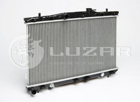 Радиатор охлаждения (алюм) Elantra (673*378*16) 1.6/1.8/2.0 (00-) АКПП LUZAR lrc huel00251