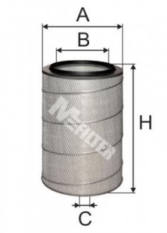 Купить Фильтр воздушный (аналог A 152/1) M-FILTER a152 (фото1) подбор по VIN коду, цена 1460 грн.