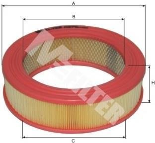 Фильтр воздушный M-FILTER a278