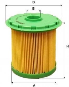 Фільтр паливний 1.9D/dTi Kangoo 97-/Clio 98-05/Megane 96-03 (Lucas) M-FILTER de 3105