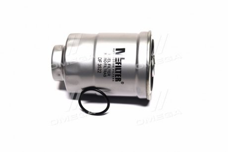 Фильтр топливный Galant II/Mazda 323/L200/L400/Lancer/Pajero 80- Jeep Compass, KIA Carens, Dodge Nitro, Jeep Wrangler, Chrysler Voyager, Jeep Cherokee M-FILTER df 3522