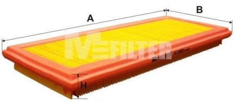 Фільтр повітряний M-FILTER k160