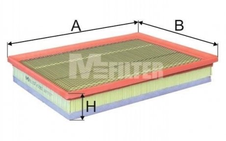 Фільтр повітряний Master/Mascott 3.0dCi 02- M-FILTER k 7053