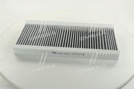 Фільтр салону MB A-class (W169)/B-class (W245) 04- (вугільний) M-FILTER k 9037C