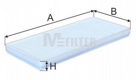 Купити Фільтр салону Ford Fiesta 95- Ford Fiesta, KA M-FILTER k 922 (фото1) підбір по VIN коду, ціна 284 грн.