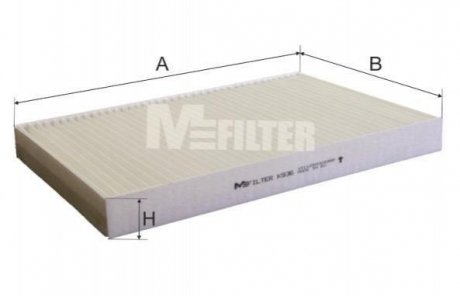 Фільтр салону Audi A4 00-08/A6 97-05 M-FILTER k 936