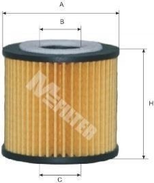 Купить Фильтр масляный 1.2i Polo/Fabia 01-/Roomster 06-/Ibiza 02- Seat Ibiza, Skoda Fabia, Volkswagen Polo, Seat Cordoba, Skoda Roomster M-FILTER te 600 (фото1) подбор по VIN коду, цена 178 грн.