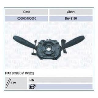 Перемикач FIAT DOBLO [] MAGNETI MARELLI 000043190010