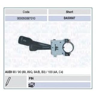 Подрулевой переключатель Audi 80, 100, A6, A4, Volkswagen Caddy MAGNETI MARELLI 000050087010