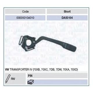 Выключатель VOLKSWAGEN TRANSPORTER T4 [] Volkswagen Transporter MAGNETI MARELLI 000050104010