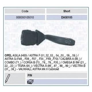 WPIER LEVER Выключатель OPEL AGILA 1.0,1.2,1.3,ASTRA F 1.4,1.6,1.7,1.8,2.0,ASTRA G 1.2,1.4,1.6,1.7,1.8,2.0,2.2,CALIBRA A 2.0 [] MAGNETI MARELLI 000050105010