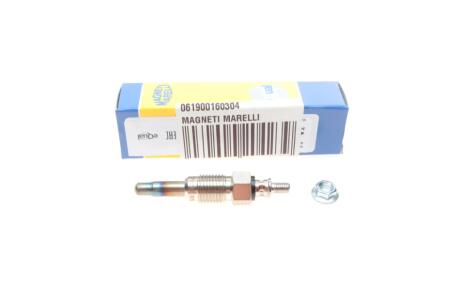 Купить СВЕЧКА РАЗЖАРЕНИЯ Audi 80, 100, Volkswagen Polo, Golf, Jetta, Passat, Transporter, LT, Volvo 240 (P242, P244), 245, 740 MAGNETI MARELLI 061900160304 (фото1) подбор по VIN коду, цена 221 грн.