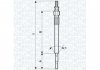 Купити Свічка розжарювання Ford Focus, Peugeot Partner, 206, Ford Fiesta, Citroen C3, Peugeot 307, Ford Fusion, Mazda 2, Citroen C2, Xsara, Mazda 3 MAGNETI MARELLI 062900022304 (фото1) підбір по VIN коду, ціна 530 грн.