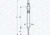 Купити Свічка розжарювання (керамічна) BMW 3 E90 316d/318d 07- BMW E91, F13, F01, F04, E90, F11, F10, F12, E46, X3, F07, F30 MAGNETI MARELLI 062900130304 (фото1) підбір по VIN коду, ціна 583 грн.