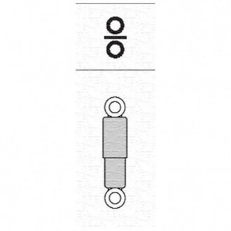 Амортизатор газомасляний MAGNETI MARELLI 1508G