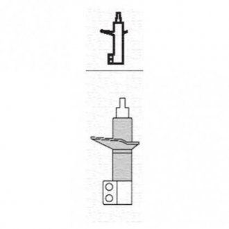 Амортизатор газомасляний MAGNETI MARELLI 1719G