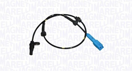 CITROEN Датчик ABS задній. C2,C3, PEUGEOT 1007 1.6 HDi 07- Citroen C3, C2 MAGNETI MARELLI 172100057010