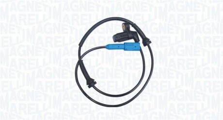 PEUGEOT ДАТЧИК ABS ПЕРЕДН. 206 99- MAGNETI MARELLI 172100064010