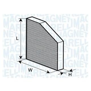 Фильтр салона AUDI A4 (10/07-), Q5 MAGNETI MARELLI 350203062200