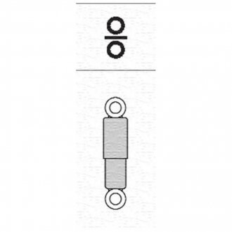 FORD Амортизатор газ.задн.Mondeo II,III універсал 93- MAGNETI MARELLI 351338070000