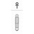 Купить Амортизатор задн Лів/Прав OPEL ASTRA F, ASTRA F CLASSIC, ASTRA F/KOMBI, KADETT D, KADETT E 1.2-2.0 08.79-01.05 MAGNETI MARELLI 351886070000 (фото1) подбор по VIN коду, цена 1396 грн.