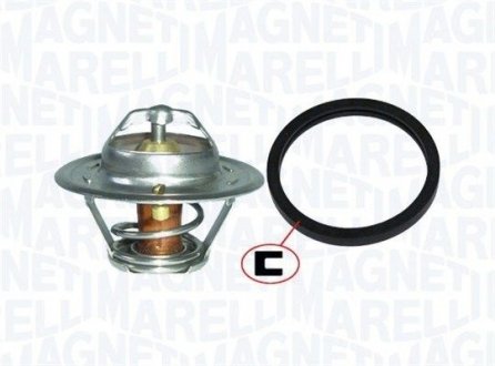 Купити FIAT Термостат 82C Croma,Ducato,Renault Safrane,Nissan Fiat Croma, Renault Safrane, Lancia Thema MAGNETI MARELLI 352317100410 (фото1) підбір по VIN коду, ціна 183 грн.